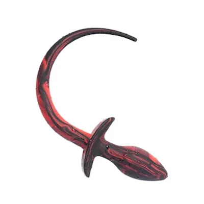 silicone dog tail