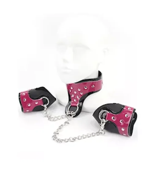 Collar And Mittens Restraint Set — image 3 of 9