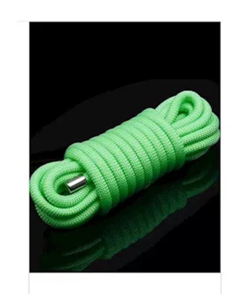 Glow In The Dark Bondage Rope — image 2 of 6