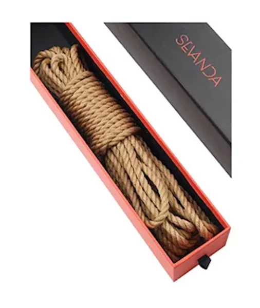 Sevanda Natural Hand-twisted Hemp Bondage Rope — image 2 of 5