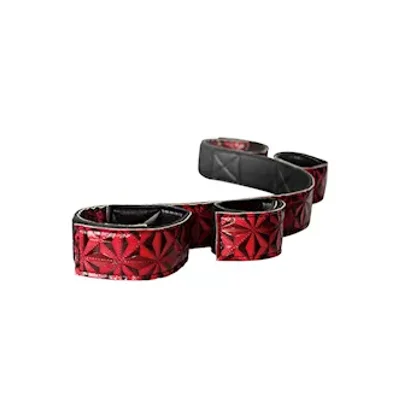 imprisoned pyramid pattern bondage bar