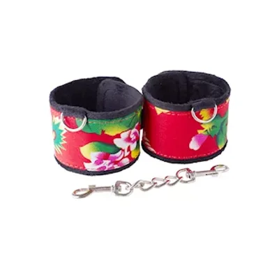 north east flower pattern ankle cuff