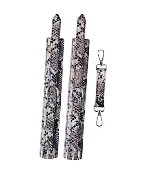 Share Satisfaction Snake-print Ankle Cuffs — image 2 of 4