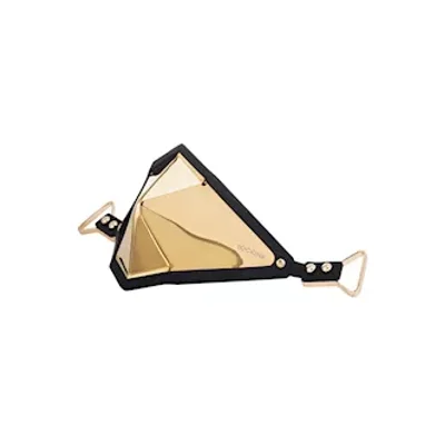 lockink golden punker muzzle gag set