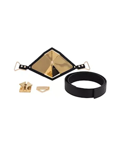 Lockink Golden Punker Muzzle Gag Set — image 3 of 10
