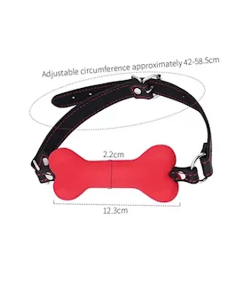 Dogged Silicone Bone Gag — image 7 of 7
