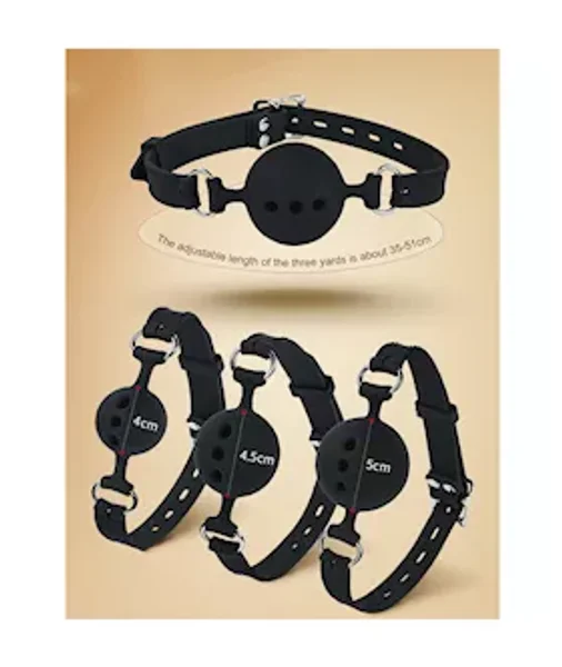 Breathable Silicone Ball Gag — image 7 of 13