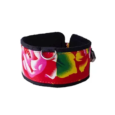 north east flower pattern collar