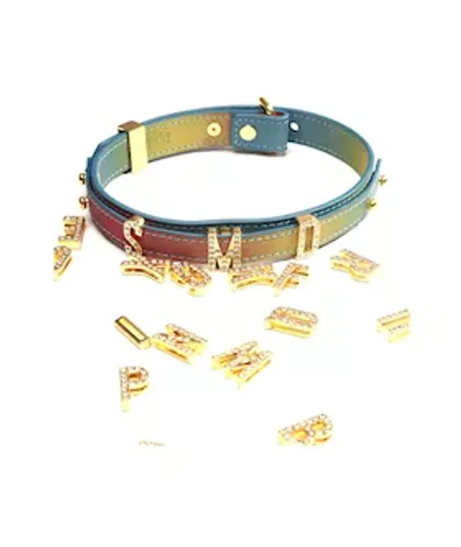 Sevanda Diy Alphabet Leather Collar — image 7 of 9