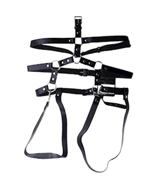 Faux Leather Full Body Harness — image 3 of 3
