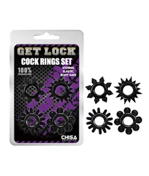 Sentra Cock Rings - Set Of 4 — image 2 of 2