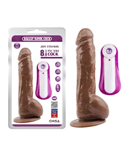 Jeff Stryker Vibrating Dildo - 8.9 Inch — image 2 of 2