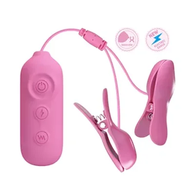 nipple clip shock vibrator