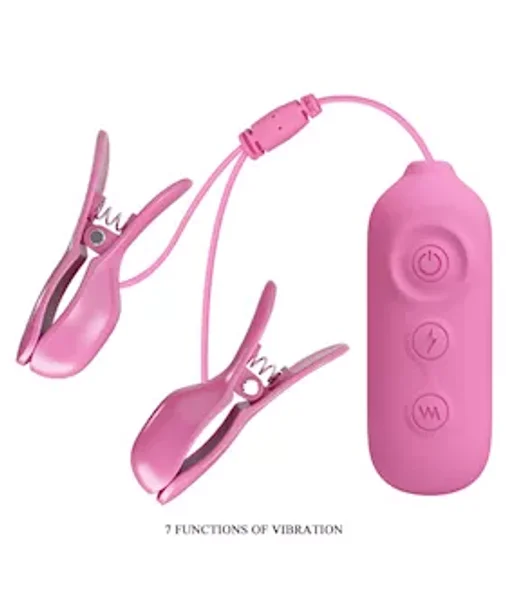 Nipple Clip Shock Vibrator — image 2 of 10