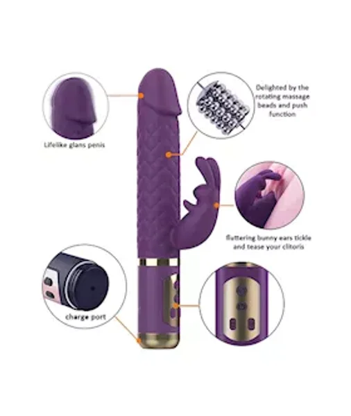 The Quilt Rabbit Vibrator — image 3 of 4