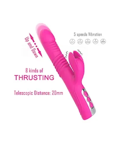 Dazzle Rabbit Vibrator — image 2 of 4