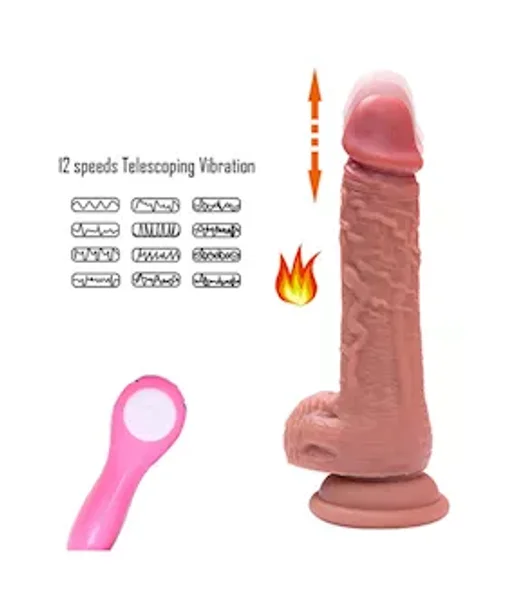 Ennas Vibrating Dildo — image 2 of 3