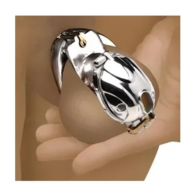 entrapment deluxe locking chastity cage