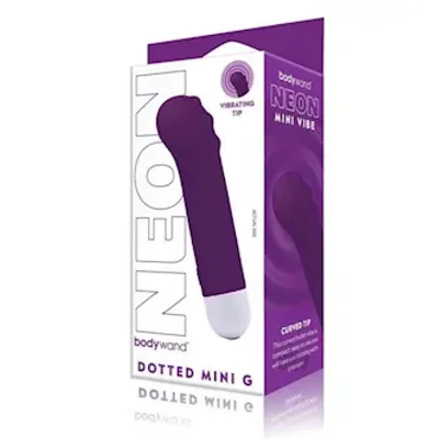 bodywand dotted mini g neon prp