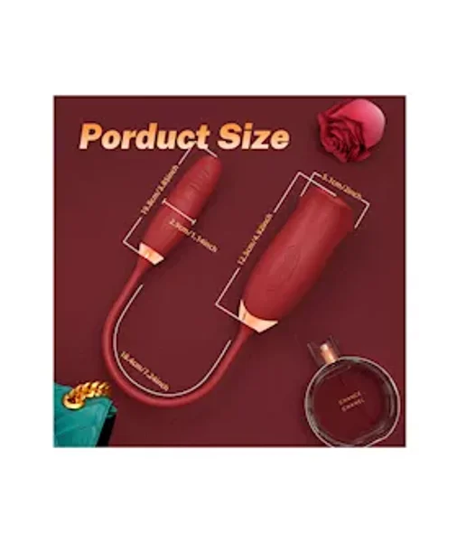 Luscious Lips Licking Vibrator With Thrusting Egg — image 5 of 5