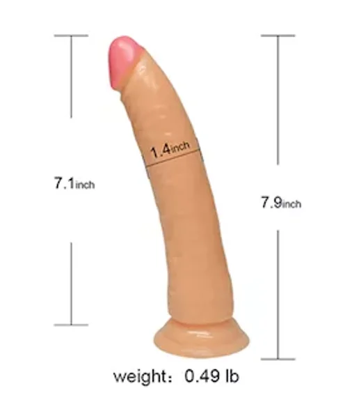 Symme Realistic Pvc Dildo — image 3 of 3