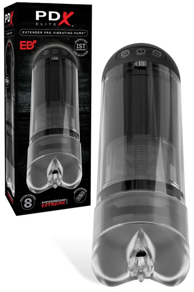 Pipedream 10.25" Penis Pump with Vibration & Suction — image 6 of 9