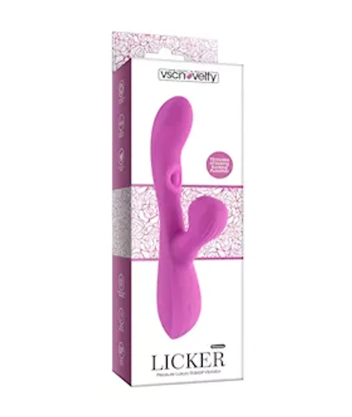 Pleasure Luxury Licking Rabbit Vibrator — image 3 of 3