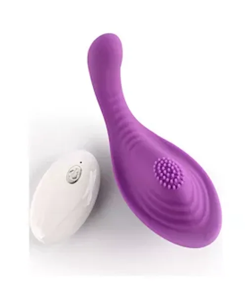 Pleasure Luxury Remote Controlled Curvy Vibrator — image 3 of 4