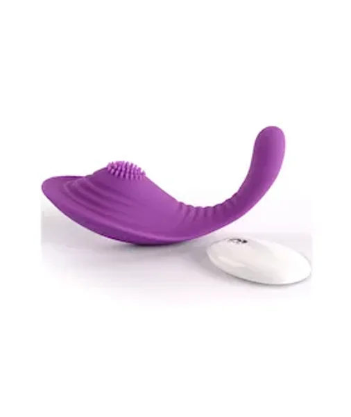 Pleasure Luxury Remote Controlled Curvy Vibrator — image 2 of 4
