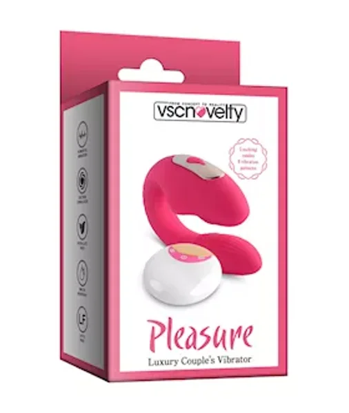 Pleasure Luxury Remote Controlled Couples Vibrator — image 2 of 2