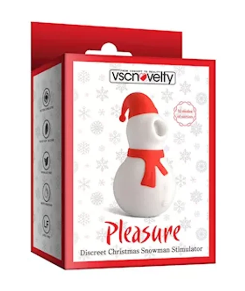 Pleasure Discreet Christmas Snowman Stimulator — image 2 of 2