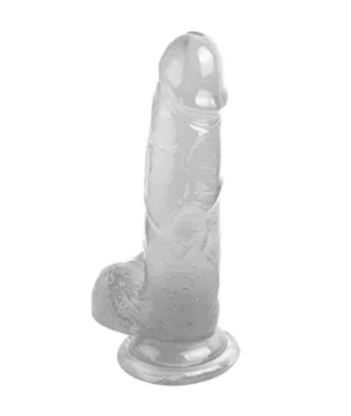 Mr Rude Veiny Crystal Jellies Dildo — image 7 of 8