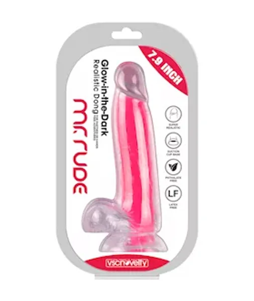 Mr Rude Glow In The Dark Dildo — image 12 of 12