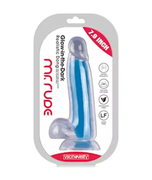 Mr Rude Glow In The Dark Dildo — image 8 of 12