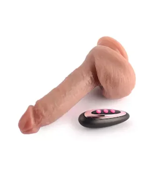 Quest Vibrating Dual Density Dildo — image 2 of 3