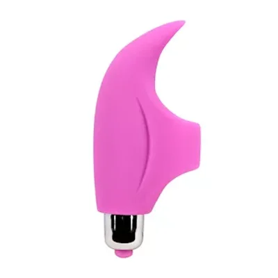 kinky silicone finger vibrator