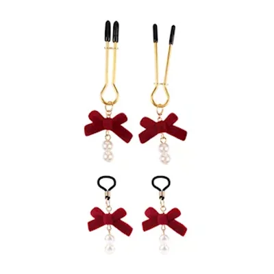 succubus pearl nipple clamps kit