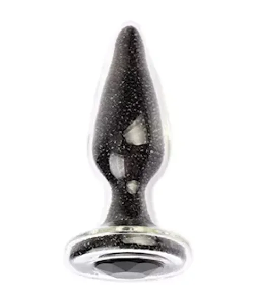 Glitter Gem Glass Butt Plug — image 4 of 9