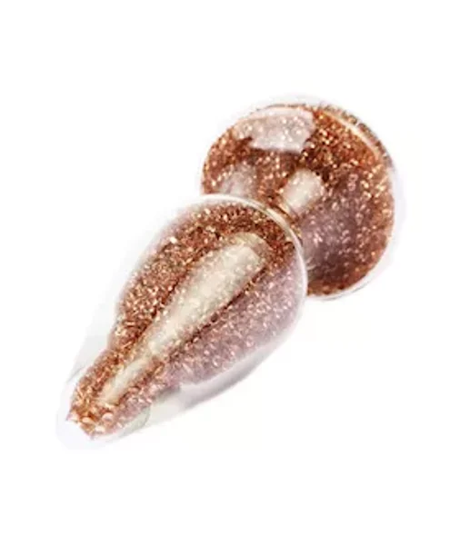 Glitter Gem Glass Butt Plug — image 9 of 9