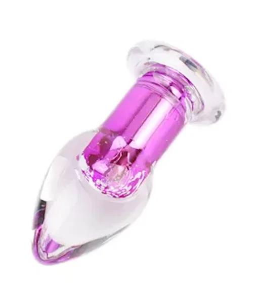 Luci Vibrating Glass Butt Plug — image 3 of 6