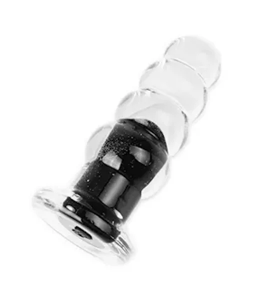 Luci Vibrating Glass Anal Beads — image 5 of 6