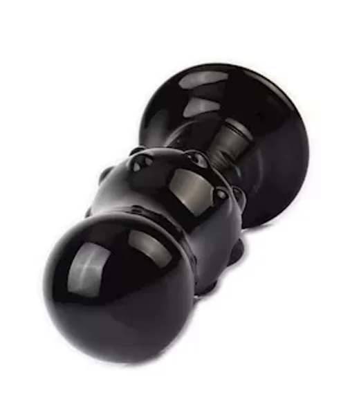 Eris Saphir Vibrating Glass Butt Plug — image 2 of 6