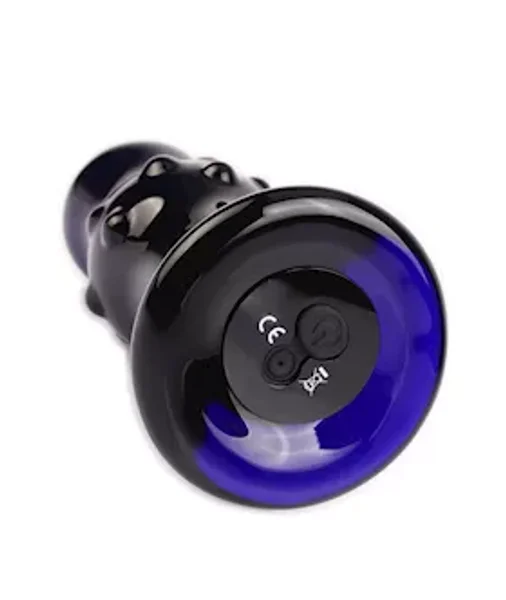 Eris Saphir Vibrating Glass Butt Plug — image 6 of 6