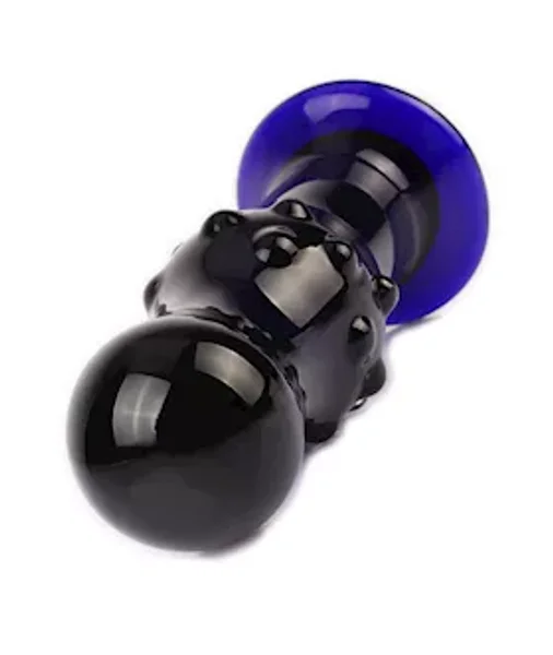 Eris Saphir Vibrating Glass Butt Plug — image 5 of 6