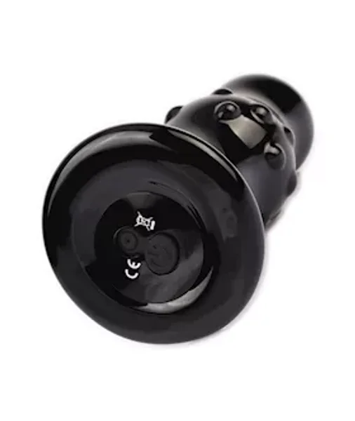 Eris Saphir Vibrating Glass Butt Plug — image 3 of 6