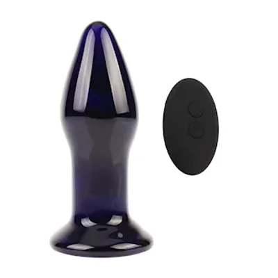 eris se vibrating glass butt plug