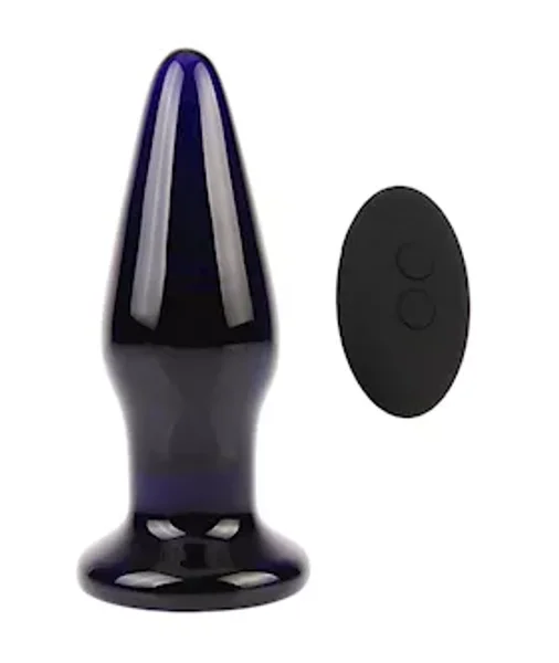 Eris Dia Vibrating Glass Butt Plug — image 4 of 6