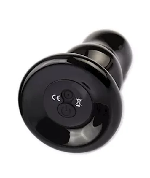 Eris Infinity Vibrating Glass Butt Plug — image 3 of 6