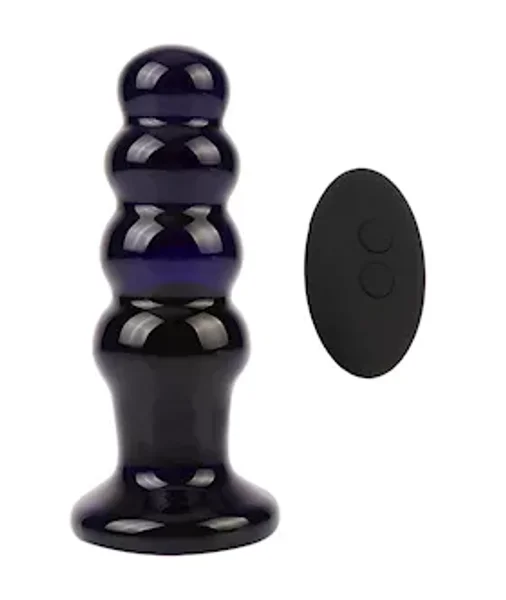 Eris Vibrating Glass Anal Beads — image 4 of 6