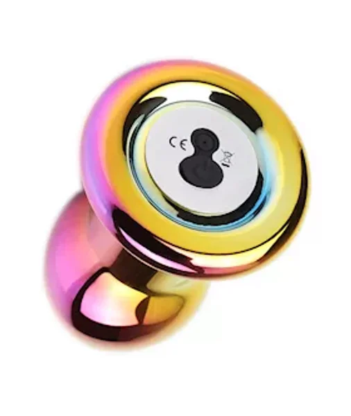 Ariel Vibrating Glass Butt Plug — image 3 of 3
